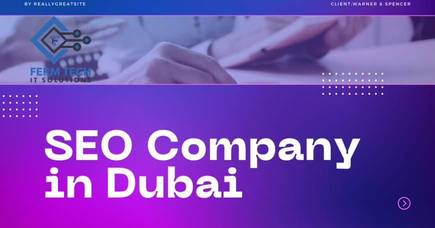 Seo company in UAE